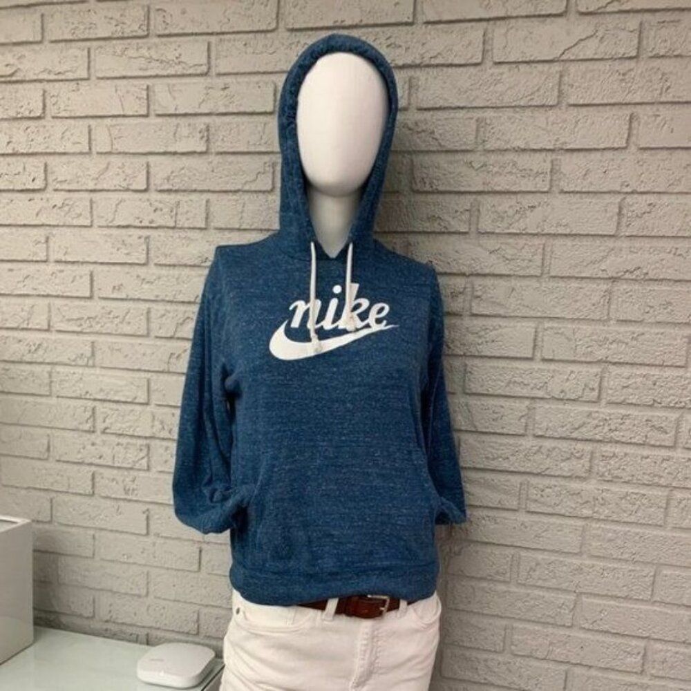 Nike Organic Cotton & Recycled Polyester Space Dye Hoodie Size XS